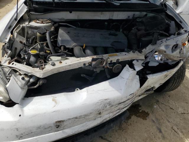 2T1KR32E45C353198 - 2005 TOYOTA COROLLA MA XR WHITE photo 12