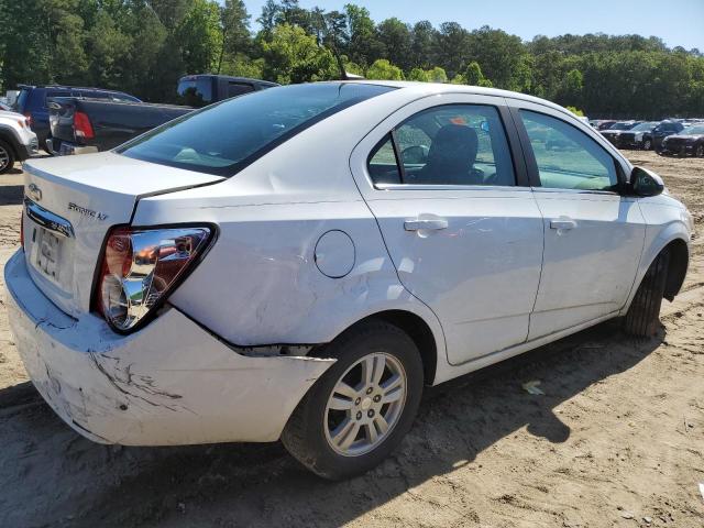 1G1JC5SG3D4223790 - 2013 CHEVROLET SONIC LT WHITE photo 3