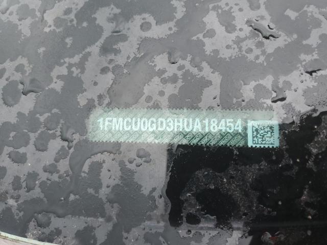 1FMCU0GD3HUA18454 - 2017 FORD ESCAPE SE SILVER photo 13