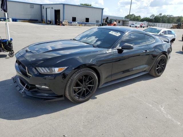 1FA6P8AM9H5343223 - 2017 FORD MUSTANG BLACK photo 1