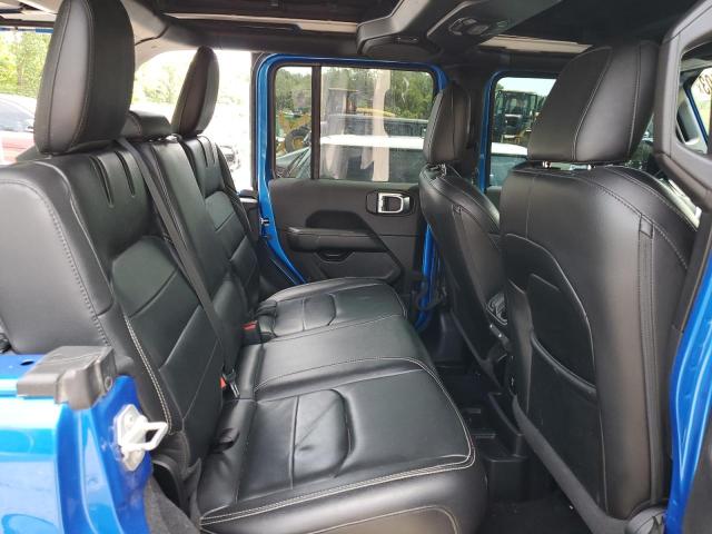 1C4JJXP63MW789770 - 2021 JEEP WRANGLER U SAHARA 4XE BLUE photo 10