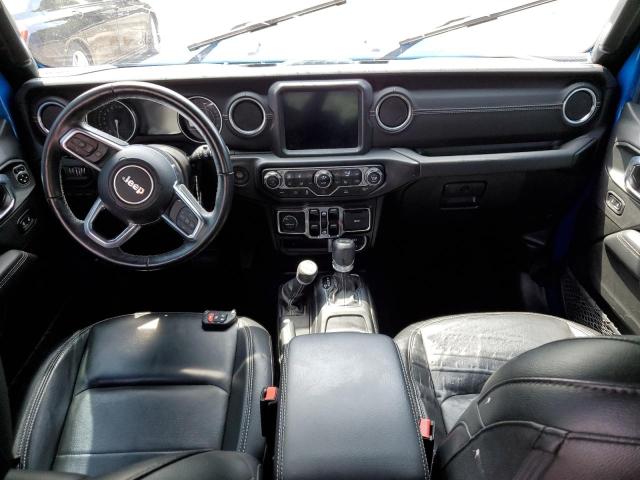 1C4JJXP63MW789770 - 2021 JEEP WRANGLER U SAHARA 4XE BLUE photo 8