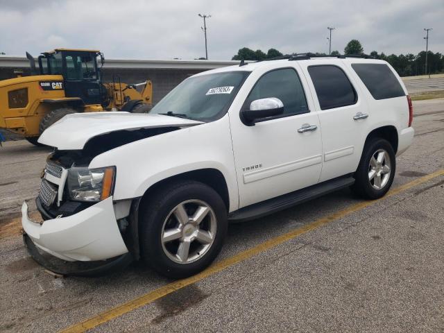 1GNSCAE04ER121705 - 2014 CHEVROLET TAHOE C1500  LS WHITE photo 1