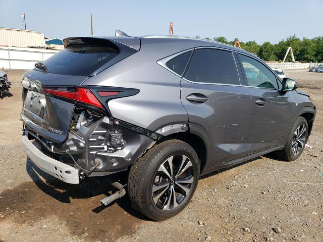 JTJBARBZ0K2201052 - 2019 LEXUS NX 300 BASE ნაცრისფერი ფოტო 3