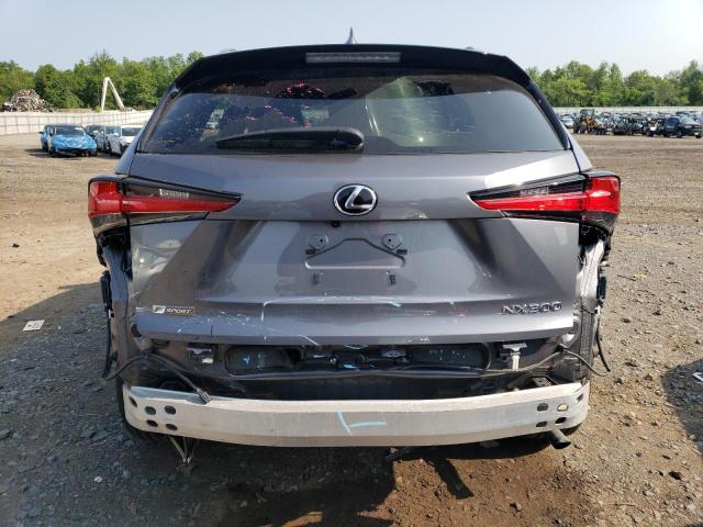 JTJBARBZ0K2201052 - 2019 LEXUS NX 300 BASE ნაცრისფერი ფოტო 6