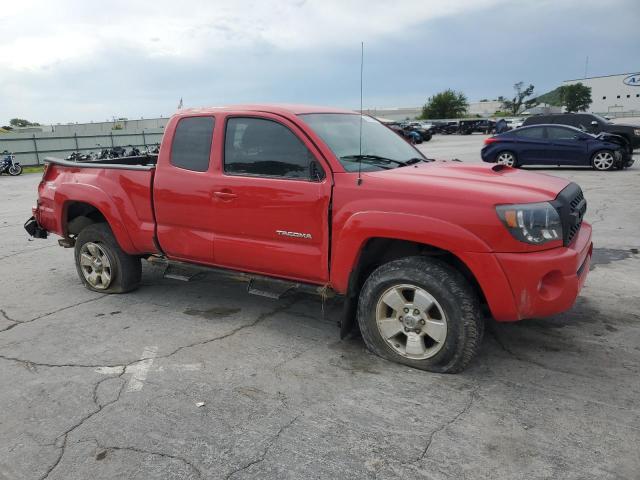 5TETU62N96Z318866 - 2006 TOYOTA TACOMA PRERUNNER ACCESS CAB RED photo 4