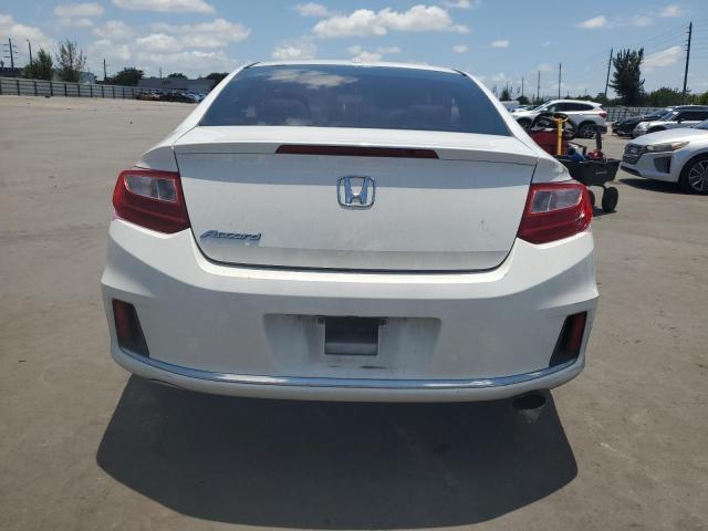 1HGCT1B85DA006438 - 2013 HONDA ACCORD EXL WHITE photo 6