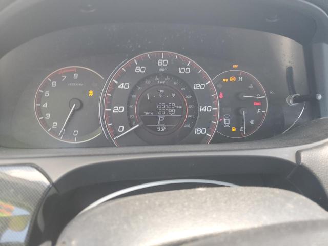 1HGCT1B85DA006438 - 2013 HONDA ACCORD EXL WHITE photo 9