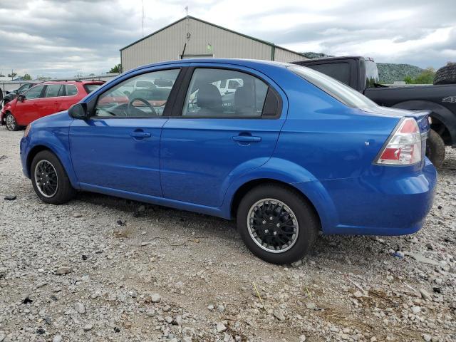 KL1TD5DEXAB094437 - 2010 CHEVROLET AVEO LS BLUE photo 2