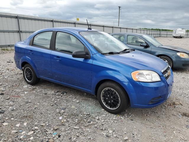 KL1TD5DEXAB094437 - 2010 CHEVROLET AVEO LS BLUE photo 4