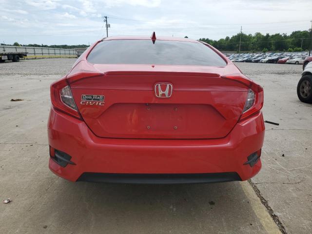 2HGFC1F88HH636596 - 2017 HONDA CIVIC EX RED photo 6