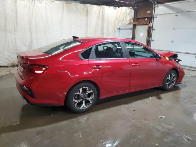 3KPF24AD6KE104922 - 2019 KIA FORTE FE RED photo 3