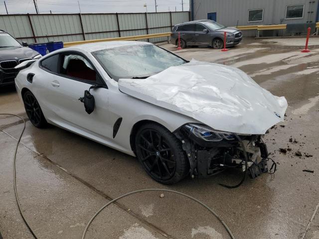 WBABC4C01NCJ60927 - 2022 BMW M850XI WHITE photo 4