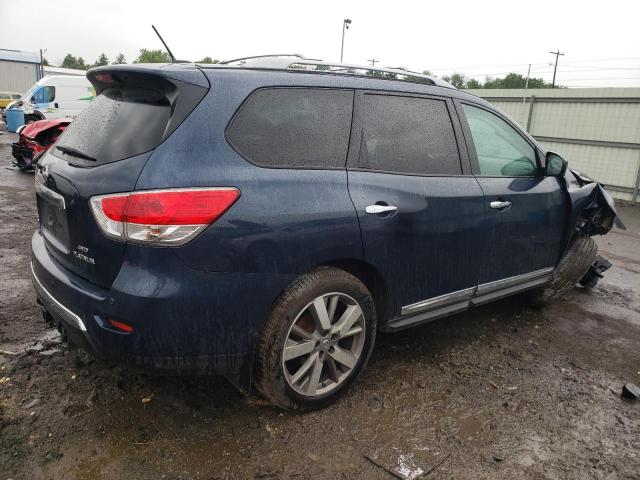 5N1AR2MM7FC686284 - 2015 NISSAN PATHFINDER S BLUE photo 3