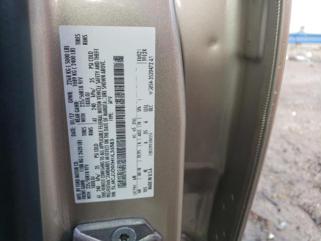 5LMCJ3D90HUL35583 - 2017 LINCOLN MKC RESERVE Qəhvəyi foto 13