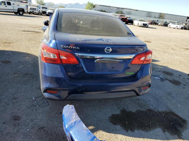 3N1AB7AP4JY299117 - 2018 NISSAN SENTRA S BLUE photo 6