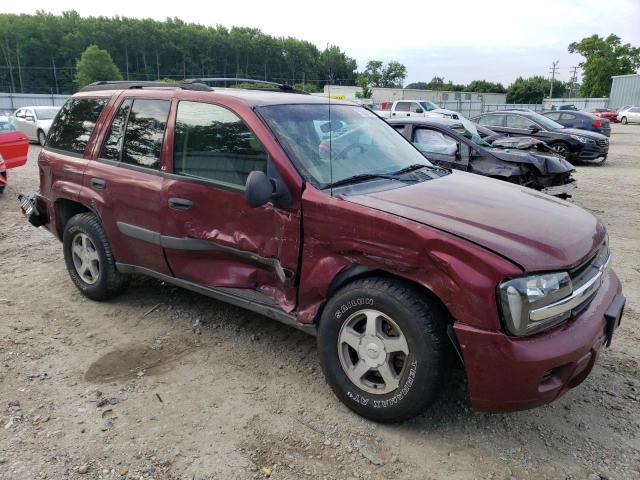 1GNDS13S842447434 - 2004 CHEVROLET TRAILBLAZE LS BURGUNDY photo 4