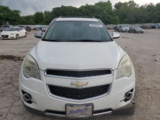 2GNALFEKXC6396823 - 2012 CHEVROLET EQUINOX LTZ WHITE photo 5