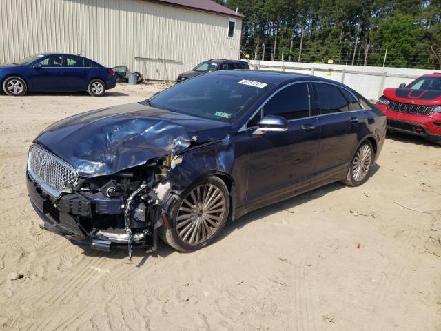3LN6L5F90HR614414 - 2017 LINCOLN MKZ RESERVE ლურჯი ფოტო 1