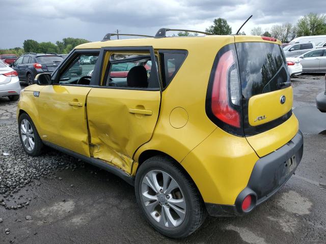 KNDJP3A52E7063210 - 2014 KIA SOUL + YELLOW photo 2