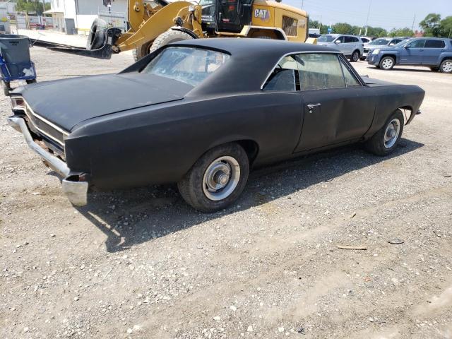 136176F139851 - 1966 CHEVROLET CHEVELLE BLACK photo 3