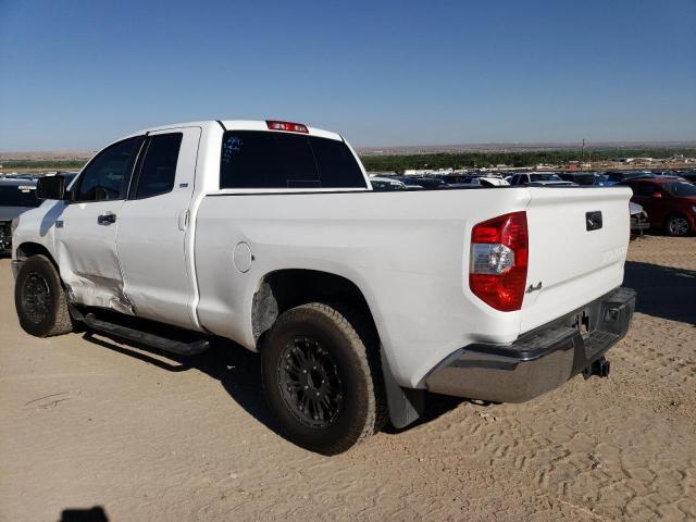 5TFUW5F19EX368009 - 2014 TOYOTA TUNDRA DOUBLE CAB SR/SR5 WHITE photo 2