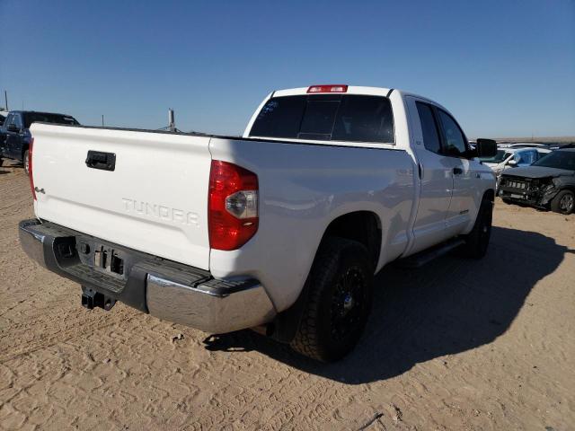 5TFUW5F19EX368009 - 2014 TOYOTA TUNDRA DOUBLE CAB SR/SR5 WHITE photo 3