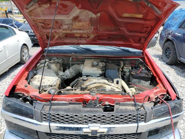 1GCDT146748162437 - 2004 CHEVROLET COLORADO RED photo 11