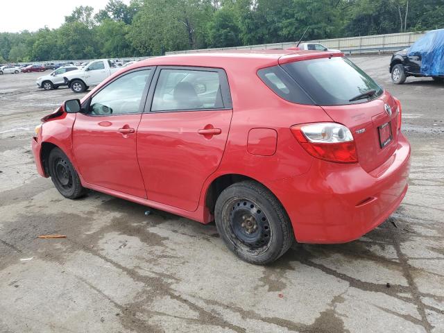 2T1LE40E89C001417 - 2009 TOYOTA COROLLA MA S RED photo 2