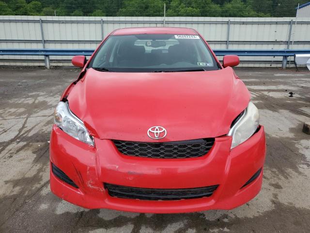 2T1LE40E89C001417 - 2009 TOYOTA COROLLA MA S RED photo 5