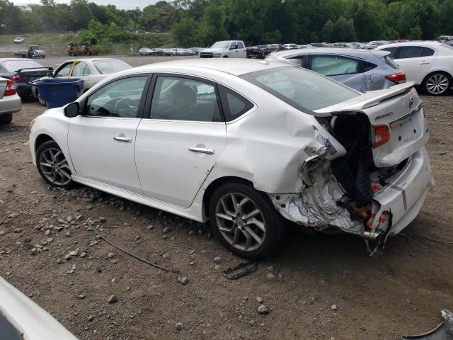 3N1AB7AP7DL673804 - 2013 NISSAN SENTRA S WHITE photo 2