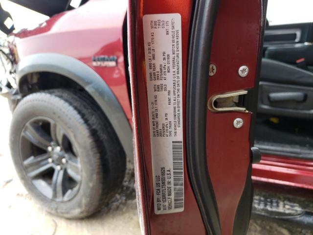 1C6RR7LT5MS516626 - 2021 RAM 1500 CLASS SLT Bordo foto 12