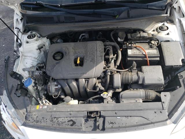 3KPF24AD5KE036421 - 2019 KIA FORTE FE WHITE photo 11