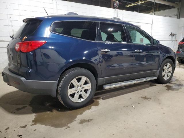 1GNKRGED3BJ145928 - 2011 CHEVROLET TRAVERSE LT BLUE photo 3