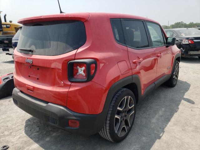 ZACNJAAB0LPM10219 - 2020 JEEP RENEGADE SPORT RED photo 3