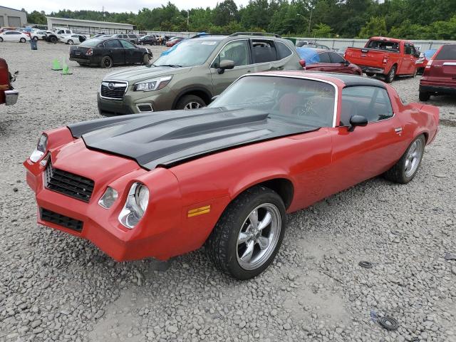 1S87U8L597045 - 1978 CHEVROLET CAMERO RED photo 1