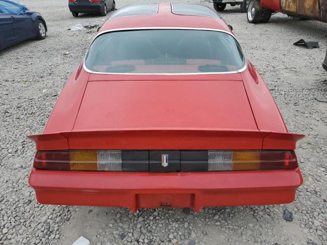 1S87U8L597045 - 1978 CHEVROLET CAMERO RED photo 6