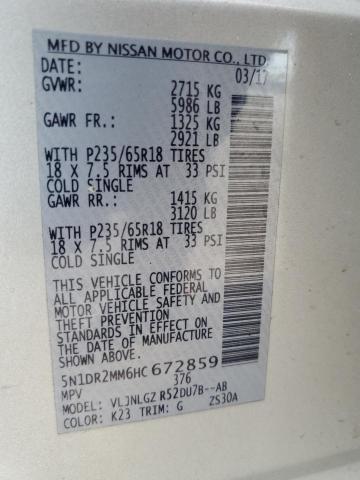 5N1DR2MM6HC672859 - 2017 NISSAN PATHFINDER S SILVER photo 13