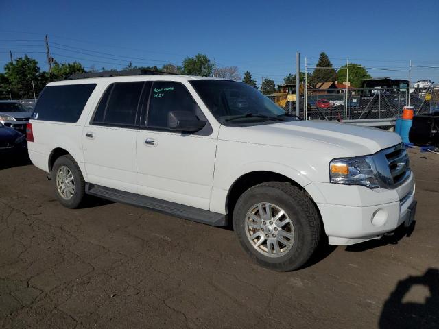 1FMJK1J53BEF16076 - 2011 FORD EXPEDITION EL XLT WHITE photo 4