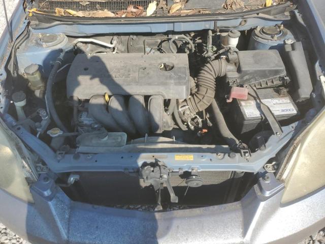 2T1KR32EX5C347356 - 2005 TOYOTA COROLLA MA XR BLUE photo 11