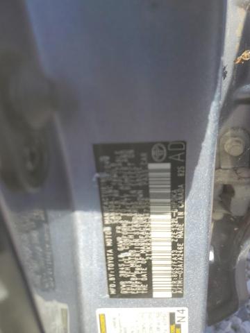 2T1KR32EX5C347356 - 2005 TOYOTA COROLLA MA XR BLUE photo 12