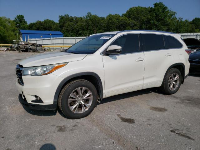 5TDJKRFH2FS221282 - 2015 TOYOTA HIGHLANDER XLE Ağ foto 1