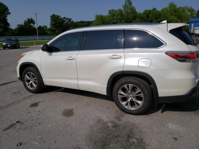 5TDJKRFH2FS221282 - 2015 TOYOTA HIGHLANDER XLE Ağ foto 2