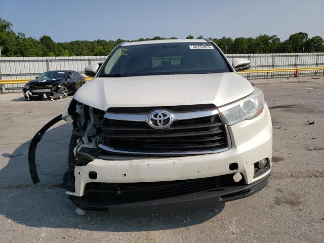 5TDJKRFH2FS221282 - 2015 TOYOTA HIGHLANDER XLE Ağ foto 5