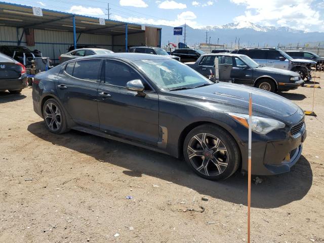 KNAE15LA7L6075068 - 2020 KIA STINGER BLACK photo 4