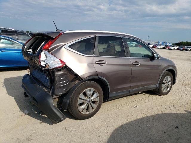 5J6RM3H78DL007677 - 2013 HONDA CR-V EXL GRAY photo 3