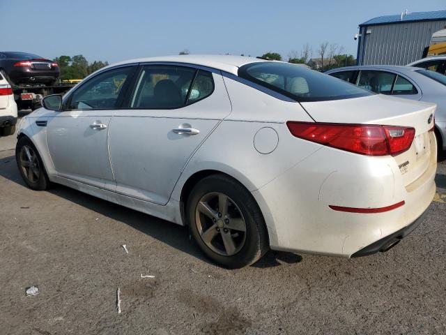 KNAGM4A76F5588050 - 2015 KIA OPTIMA LX WHITE photo 2