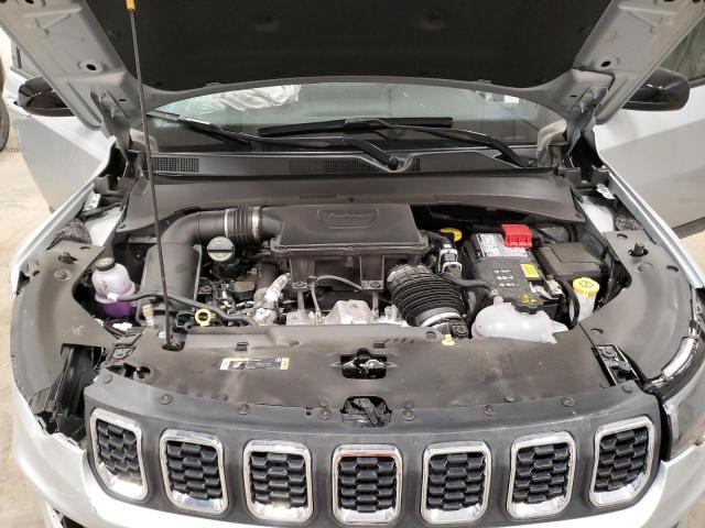 3C4NJDBN6RT175193 - 2024 JEEP COMPASS LATITUDE Արծաթագույն լուսանկար 11