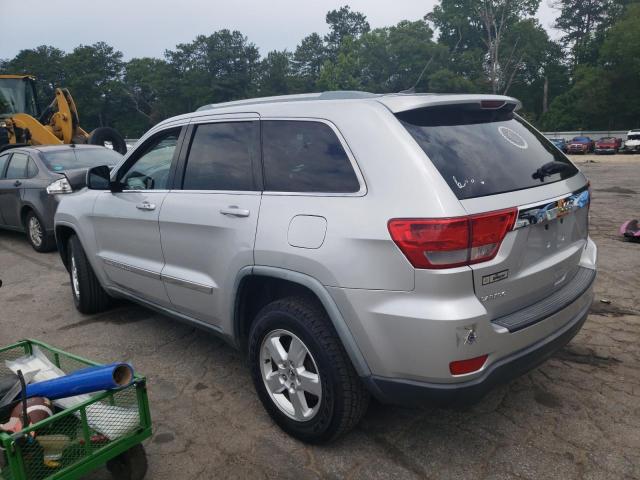 1C4RJEAG9CC159048 - 2012 JEEP GRAND CHER LAREDO SILVER photo 2
