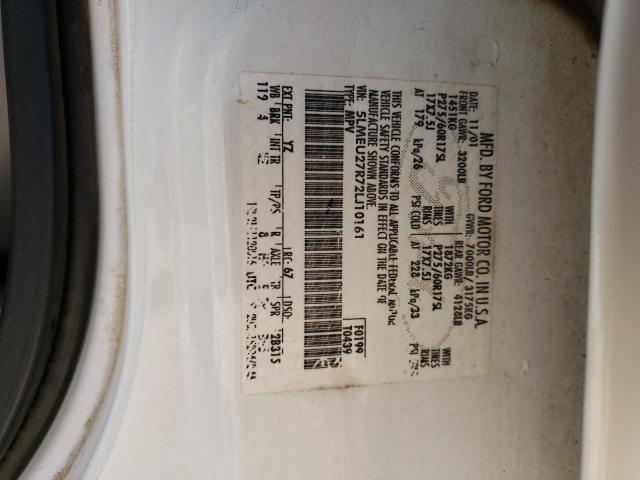 5LMEU27R72LJ10161 - 2002 LINCOLN NAVIGATOR თეთრი ფოტო 13